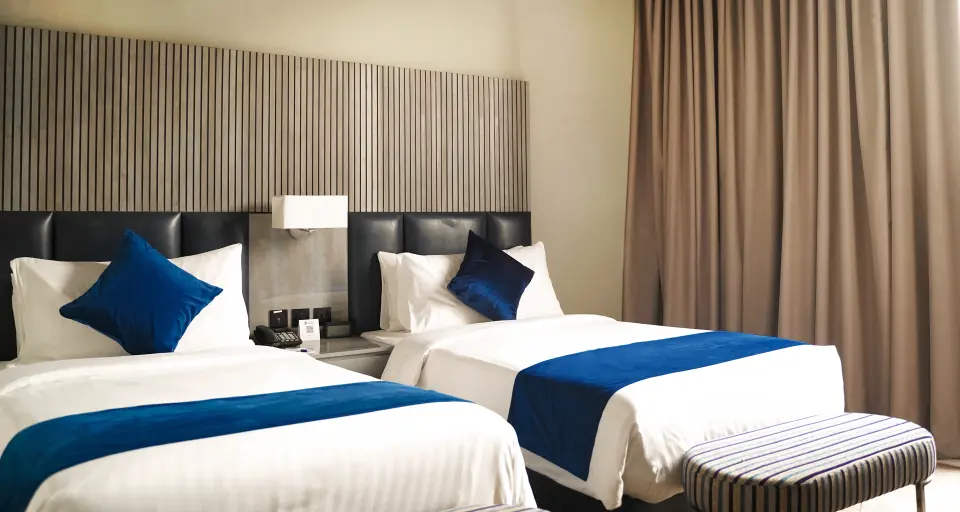 Twin room at Best Western Rawalpindi Central, Melrose Arch